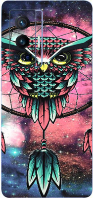 AsSkin Vivo X70 Pro Mobile Skin(Ultra Pink Owl Skin With High Matte Finish.,)