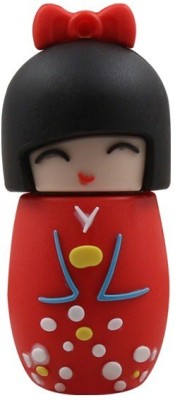 PANKREETI PDO2 Japanese Doll Kimono Girl Cartoon Designer 128 GB Pen Drive(Multicolor)