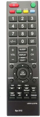 Akshita LED-33 __LX279__ TV Compatible For LED LCD Smart TV Remote Control SPEEDCON Remote Controller(Black)