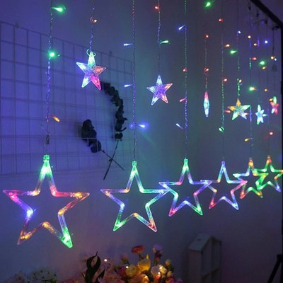 x pulse 16 LEDs 3 m Yellow Flickering Star Rice Lights(Pack of 1)