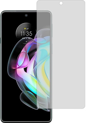 SHAKU Edge To Edge Tempered Glass for MOTOROLA MOTO EDGE 20 Fusion Matte Finish Gaming Screen Guard Full Screen Coverage Except Edges(Pack of 1)