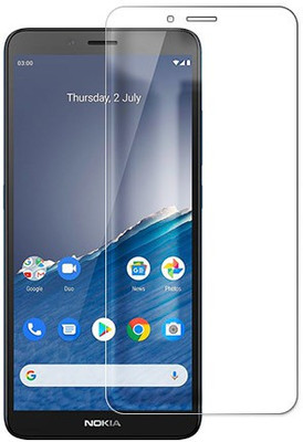 SOMTONE Tempered Glass Guard for Nokia C3(Pack of 1)