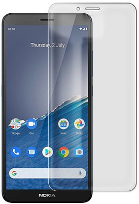 SOMTONE Tempered Glass Guard for Nokia C3(Pack of 1)