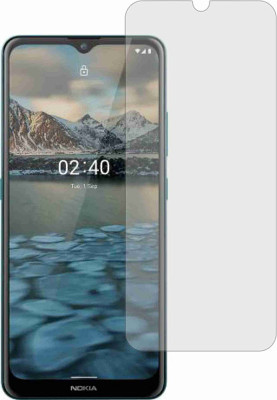 Litekart Edge To Edge Tempered Glass for NOKIA 2 4 Matte Finish Gaming Screen Guard Full Screen Coverage Except Edges(Pack of 1)