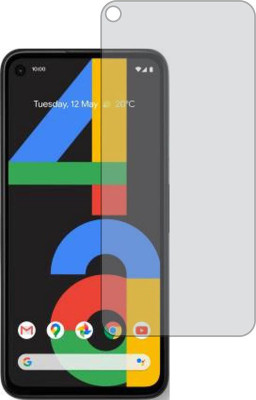 Litekart Edge To Edge Tempered Glass for GOOGLE PIXEL 4A Matte Finish Gaming Screen Guard Full Screen Coverage Except Edges(Pack of 1)