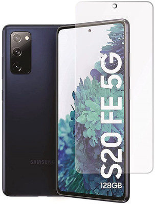 SHAKU Edge To Edge Tempered Glass for Samsung Galaxy S20 FE 5G Matte Finish Gaming Screen Guard Full Screen Coverage Except Edges(Pack of 1)