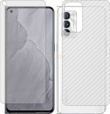 ZINGTEL Front and Back Screen Guard for REALME GT MASTER EXPLORER (Front Matte Finish & Back 3d Carbon Fiber)(Pack of 2)