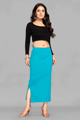SCUBE DESIGNS SC_PC_3010__BLUE_H Lycra Blend Petticoat(L)