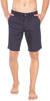 JOCKEY Solid Men Grey Basic Shorts