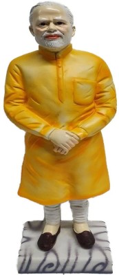 Hanu Collections Shri Narender Modi Unique statue Standing Idol for Politics lover Decorative Showpiece  -  35 cm(Polyresin, Multicolor)