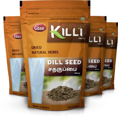 KILLI Dill Seed | Sathakuppai | Suwa Dana | Suva Seed, 100g (Pack of 4)(4 x 100 g)