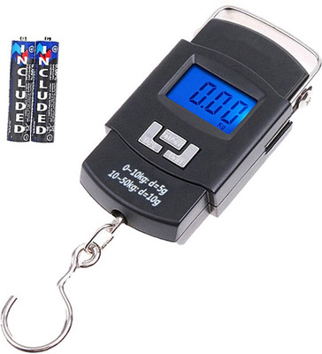 QNOVE Portable Hanging Luggage Weighing Scale C1394QA Weighing Scale(Balck)