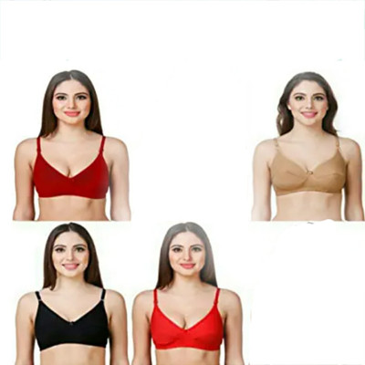 PIYURZ Bra.imr Women T-Shirt Non Padded Bra(Multicolor)