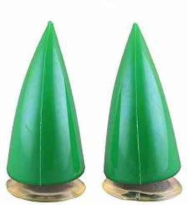 SELVIKE Helmet Mohawk for Car & Bike(Green)