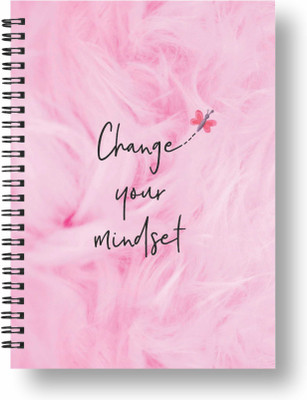 3DS wiro note book A5 Diary Unruled 144 Pages(change your mindset)