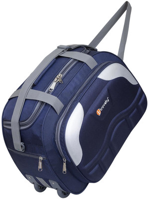 Trovety Travel (Expandable) Duffel Bag-Light Weight With Solid Large Space Duffel With Wheels (Strolley)