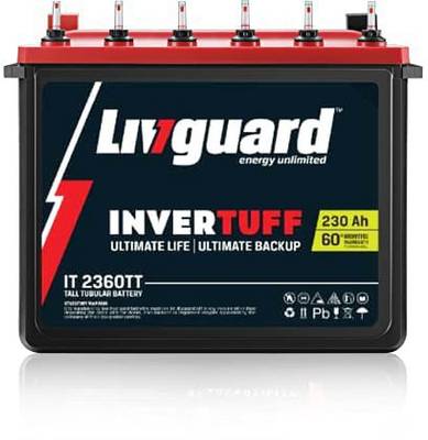 Livguard Invertuff IT 2360TT 230Ah Tall Tubular Inverter Battery  (230Ah)