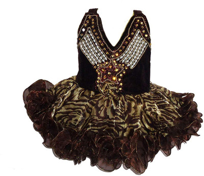 Classic Premium Baby Girls Midi/Knee Length Festive/Wedding Dress(Gold, Sleeveless)