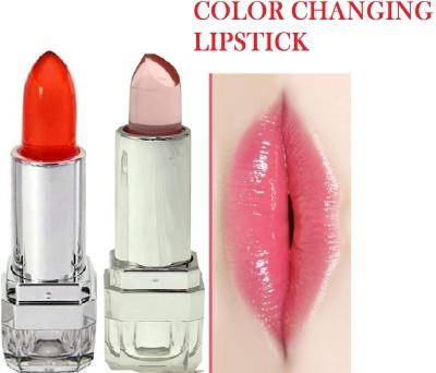 GFSU MIND BLOWING DAILY USE LONG LASTING GEL MAGIC LIPSTICK(PINK, 7.2 g)