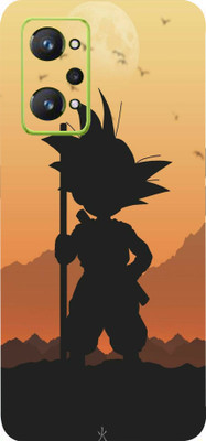 LAMHA Realme GT Neo 2 5G Mobile Skin(Ultra Super Goku Sunset With High Matte Finish.)