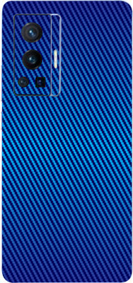 AsSkin Vivo X 70Pro, vivo x 70pro Mobile Skin(Ultra Super Blue Carbon Fiber With High Matte Finish.)
