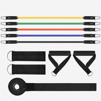 ActrovaX IIX™-145-GB-11Pc Resistance Bands Set Tubes Resistance Tube(Multicolor)