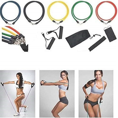 GYMIGO IIX™-126-FR-11pc Resistance Bands Set Resistance Tube(Multicolor)