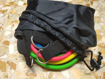 GYMIGO XII®-178-GT-11Pc Resistance Bands Set Tubes Resistance Tube(Multicolor)