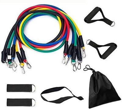 ActrovaX XIV®-188-LO-Resistance Exercise Bands with Door Anchor, Handles Resistance Tube(Multicolor)