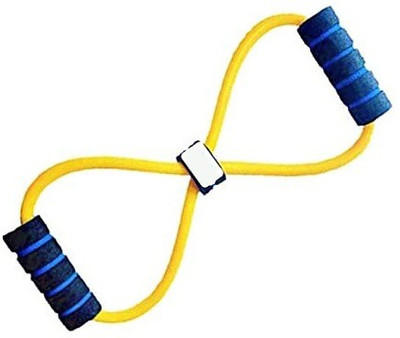GYMIGO 55-FV-Figure 8 Yoga Fitness Workout Toning Resistance Tube Resistance Tube(Multicolor)