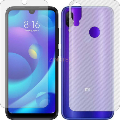 ZINGTEL Front and Back Screen Guard for XIAOMI MI PLAY(Pack of 2)