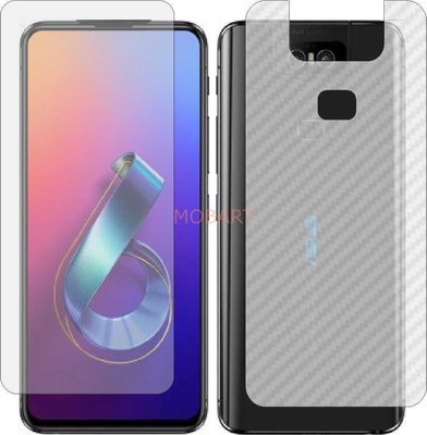 MOBART Front and Back Tempered Glass for ASUS ZENFONE 6Z(Pack of 2)
