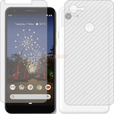 MOBART Front and Back Tempered Glass for GOOGLE PIXEL 3 LITE XL(Pack of 2)