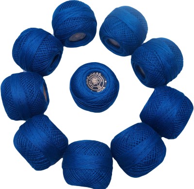 jmd fashion hub Navy Blue Thread(90 m Pack of10)