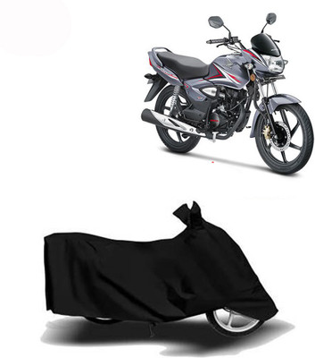 Exciting collections Two Wheeler Cover for Honda(CB Shine, Black)