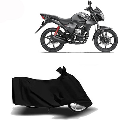 Exciting collections Two Wheeler Cover for Honda(CB Twister, Black)