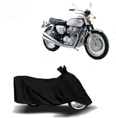 Exciting collections Two Wheeler Cover for Honda(CB, Black)