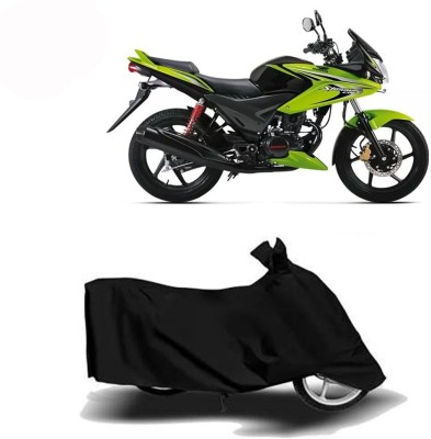 Exciting collections Two Wheeler Cover for Honda(CBF Stunner, Black)