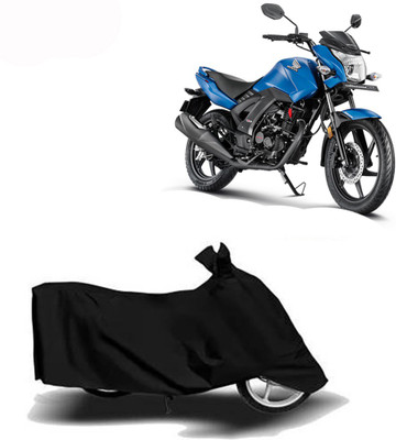 Exciting collections Two Wheeler Cover for Honda(CB Unicorn 160, Black)