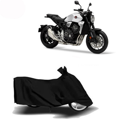 Exciting collections Two Wheeler Cover for Honda(CB1000R, Black)