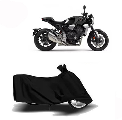 Exciting collections Two Wheeler Cover for Honda(CB1000R Plus, Black)