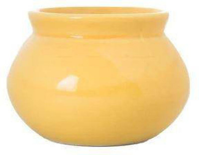Luminescence Enterprises Ceramic Vase(3 inch, Yellow)
