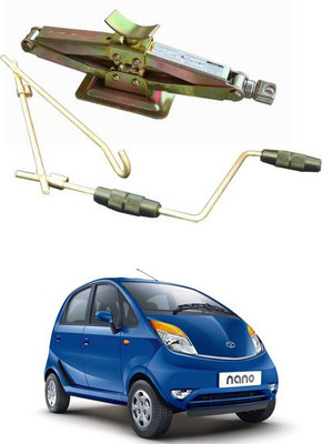 MATIES Heavy Duty Scisor Rolling Handle Manual Car Lifting Jack For nano Vehicle Jack(6000 kg)