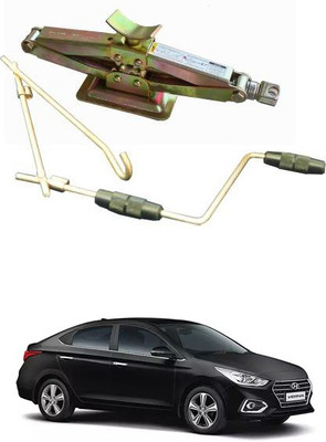 AYW Heavy Duty Rolling Handle Car Jack for Verna 2017 Vehicle Jack(2000 kg)