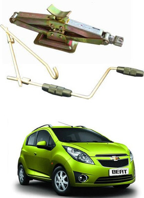 MATIES Heavy Duty Scisor Rolling Handle Manual Car Lifting Jack For beat Vehicle Jack(6000 kg)