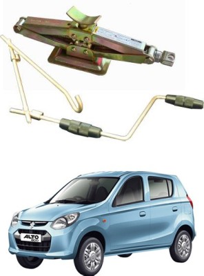 MATIES Heavy Duty Scisor Rolling Handle Manual Car Lifting Jack For alto-800 Vehicle Jack(6000 kg)