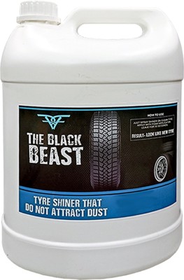 THE BLACK BEAST Tyre Shiner/Polish 5 L Wheel Tire Cleaner(Pack of 1)