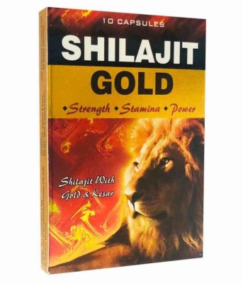 Cackle's Herbal SHilajit Gold 10x5=50 Capsule(Pack of 5)