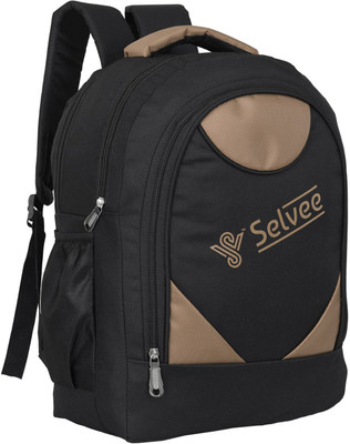 Selvee Large 35 L Laptop Backpack Premium Quality School/Casual Backpack-Cream  (Brown) For Rs. 300 @ 62 %