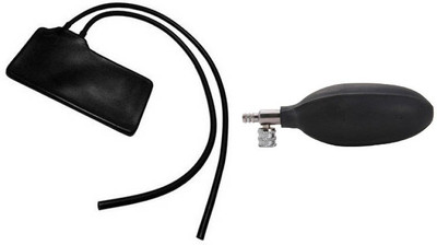 Cityhealth B.P Armlet Black Deluxe With Black Bulb With Valve Bp Monitor Cuff